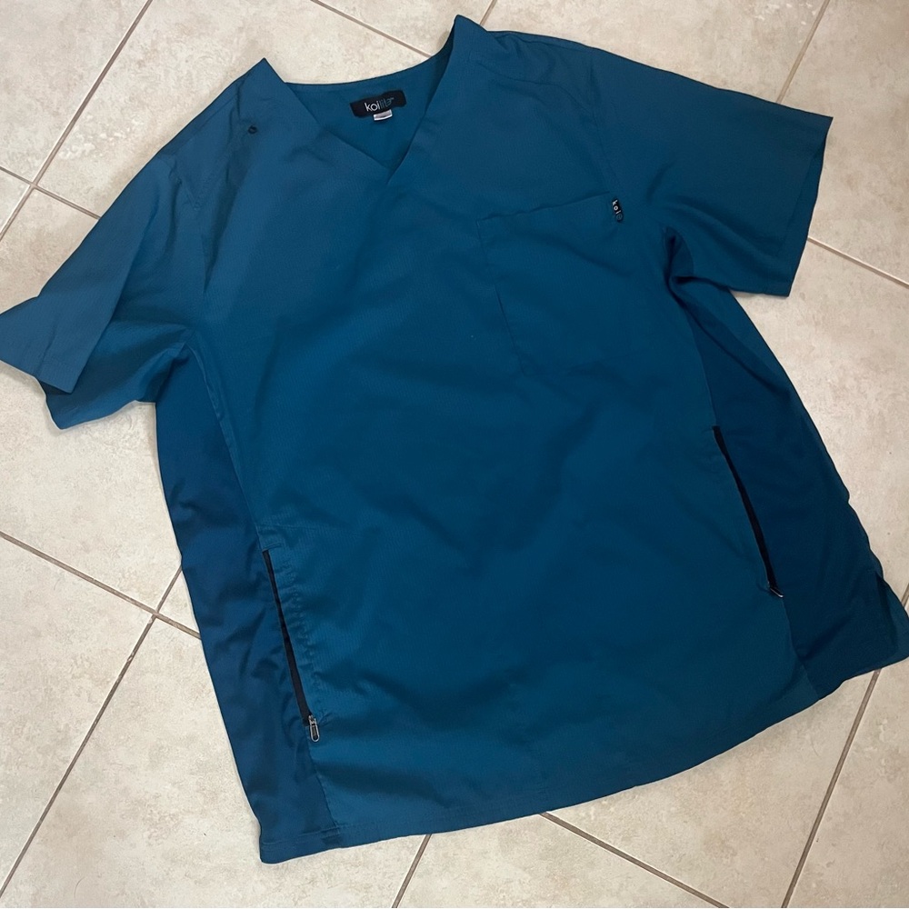 Koi Scrub Top